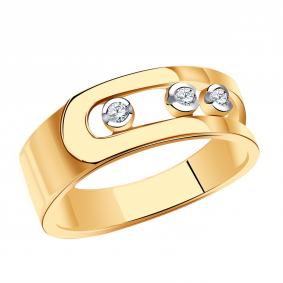 Золотое кольцо TALANT КФ 1512 с цирконием КФ 1512 фото